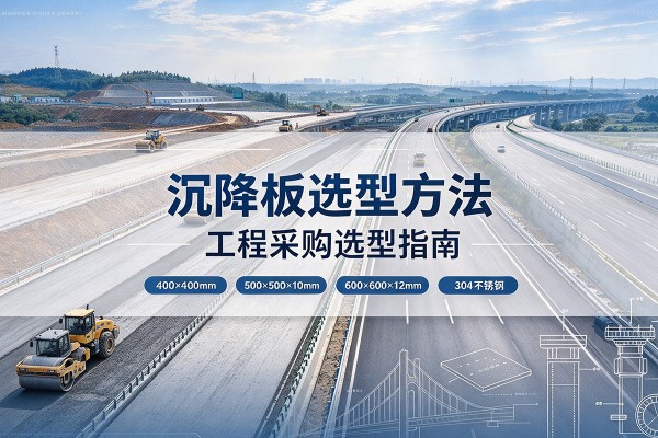肥东沉降板选择方法