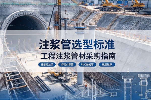 肥东注浆管选型标准