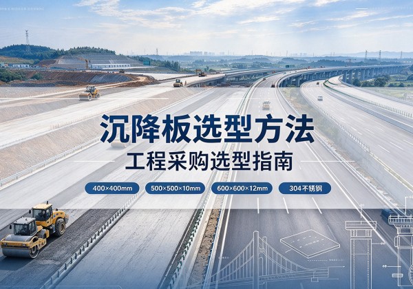 肥东沉降板选择方法
