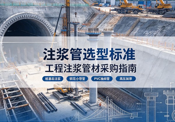 肥东注浆管选型标准